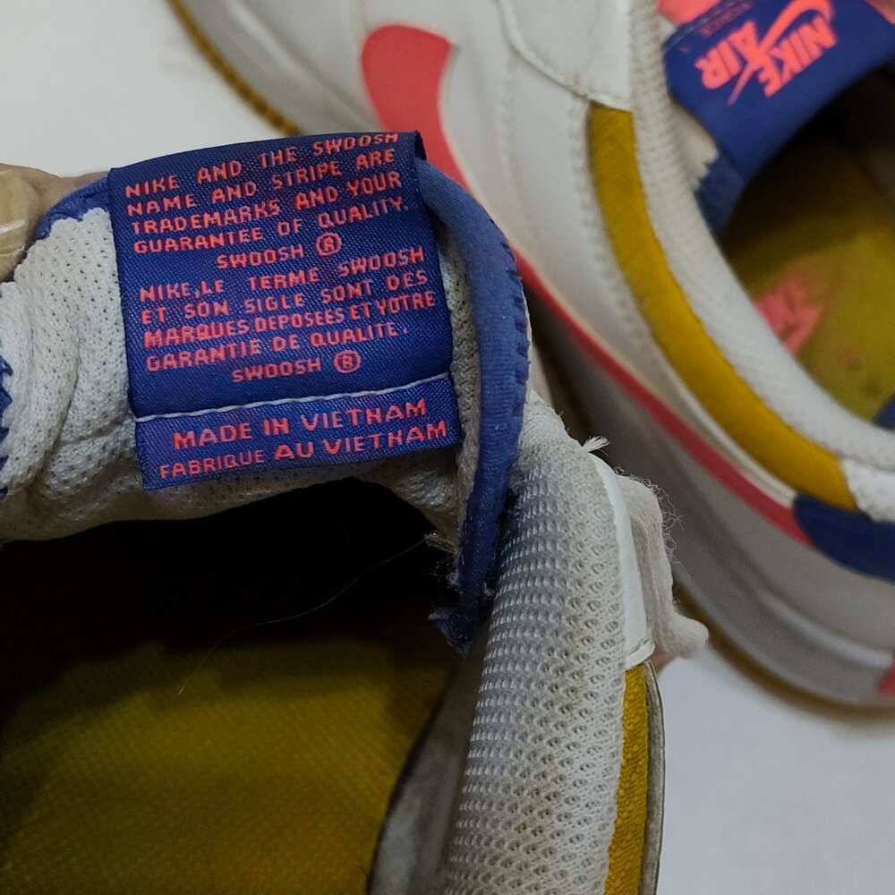 Nike Air Force 1 Shadow Leather Sneaker CI0919-105 WMNS US10 White Crimson Blue - Picture 11 of 11